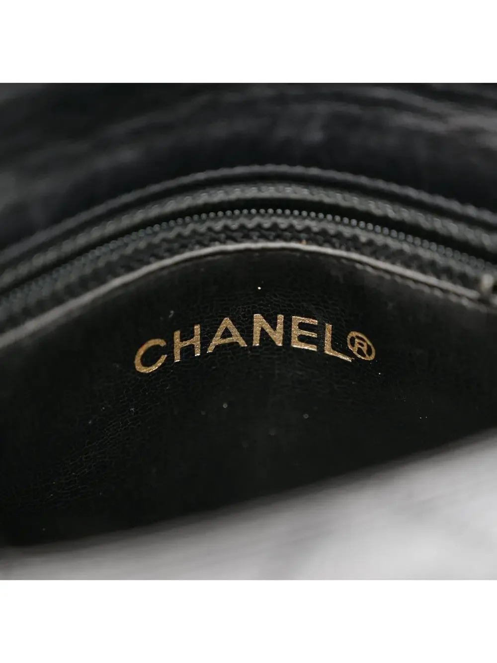Chanel Patent Flap Waist Belt Bag Black #247256C13B
